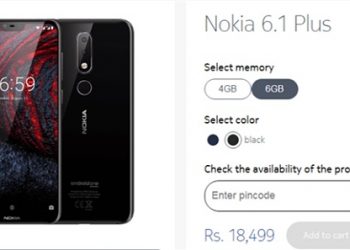 Nokia 6.1 Plus phiên bản mới chính thức xuất hiện trên trang sản phẩm của Ấn Độ