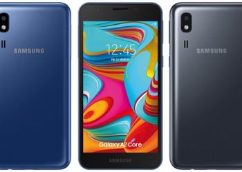 Thông số Galaxy A2 Core được hé lộ thông qua hình ảnh render mới