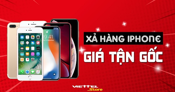xả hàng iPhone