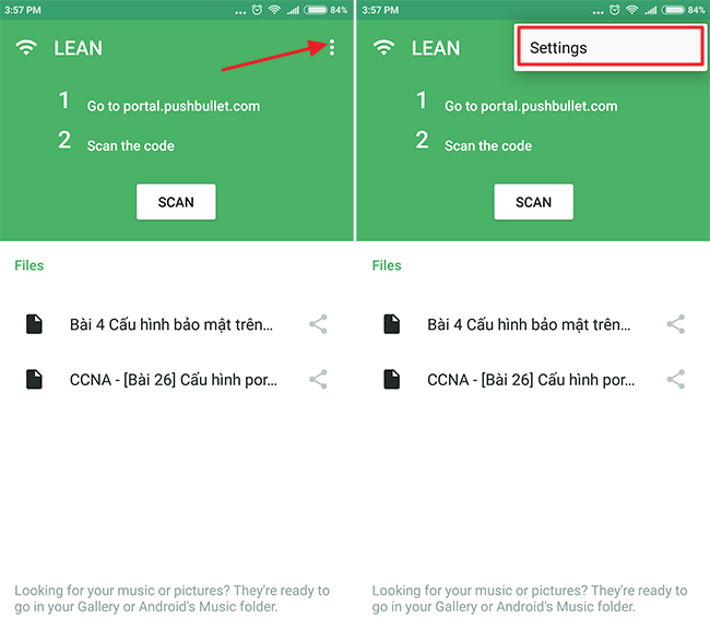 cách chuyển dữ liệu từ máy tính sang điện thoại Android