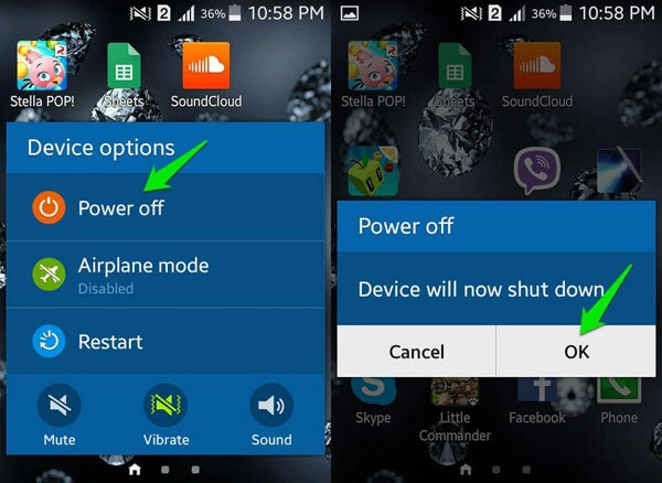 Chuyển điện thoại về chế độ Safe Mode