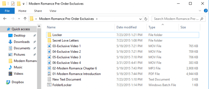 Mở file vừa được tạo