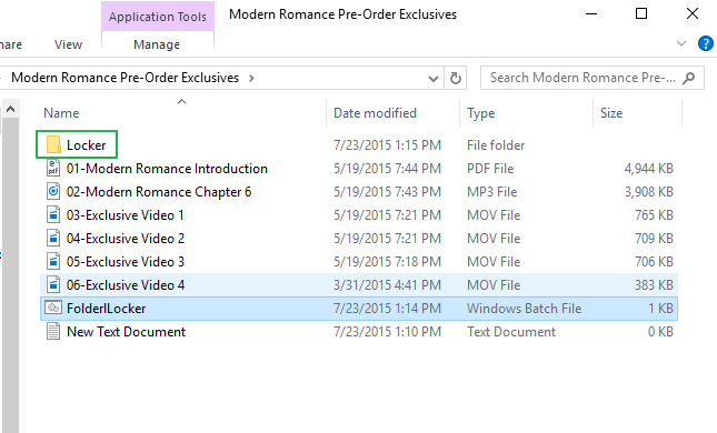 Các file được ẩn xuất hiện lại