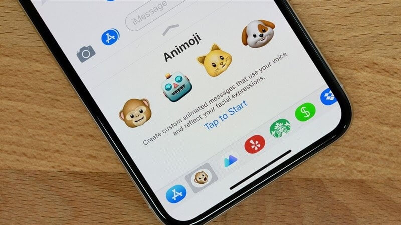 cách sử dụng Animoji trên iPhone X