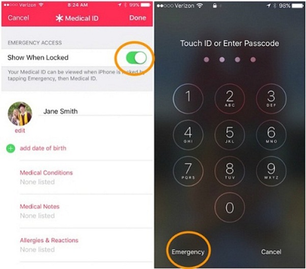 Cách thiết lập ID Y tế trên iPhone (2)