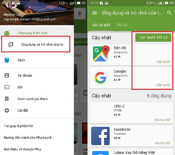 Khắc phục tình trạng điện thoại android bị chậm (2)