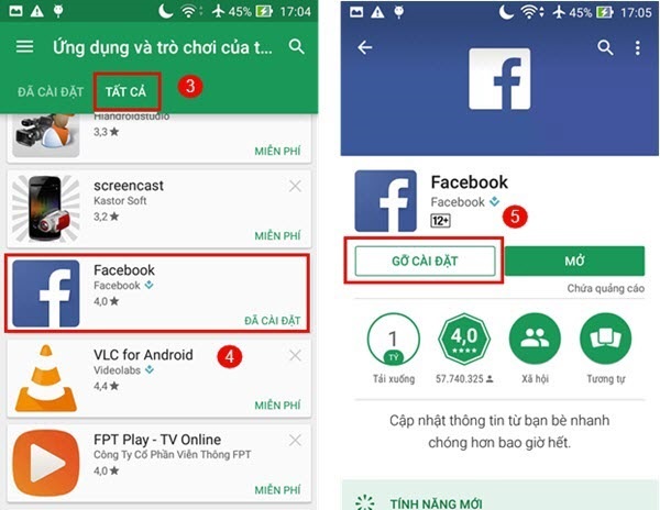Khắc phục tình trạng điện thoại android bị chậm (3)