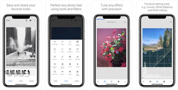 “Sống ảo” cực ngầu với Snapseed