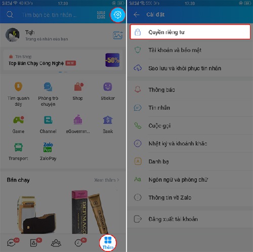 Vô hiệu hóa khả năng người khác tìm kiếm bạn bằng số điện thoại để bảo mật thông tin