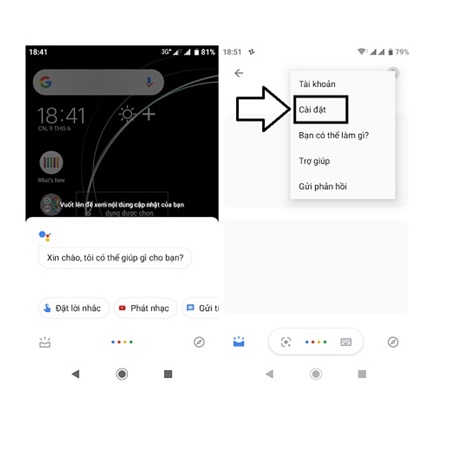 Cách tắt Google Assistant trên điện thoại Android – Bước 1