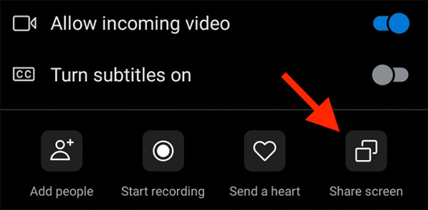 Cách chia sẻ màn hình điện thoại qua Skype (1)