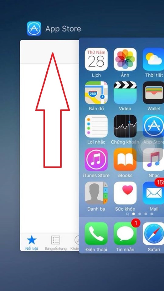 Xoá ứng dụng Appstore chạy nền
