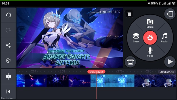 Ứng dụng mang đến nhiều tính năng từ đơn giản cho đến nâng cao giúp người dùng vô tư chỉnh sửa video 