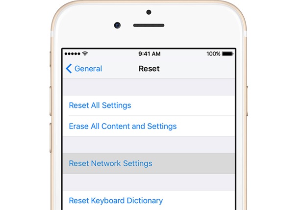 Reset lại kết nối mạng