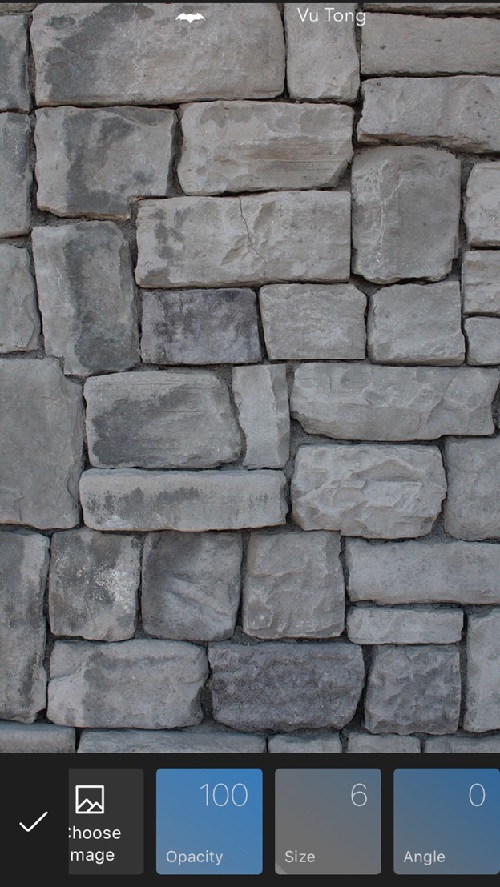 Sau khi đã tùy chỉnh thêm 1 logo vào hình nền