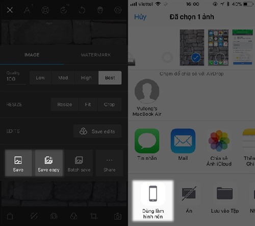 Kiểm tra lại các thay đổi xem đã hợp lý chưa