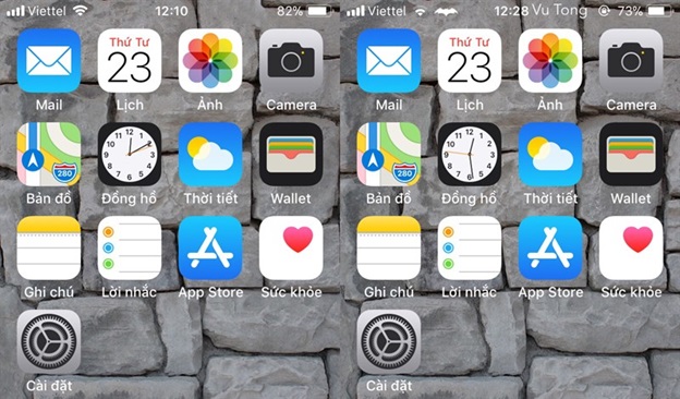 Sau khi đã hoàn thành tùy chỉnh thanh thông báo 