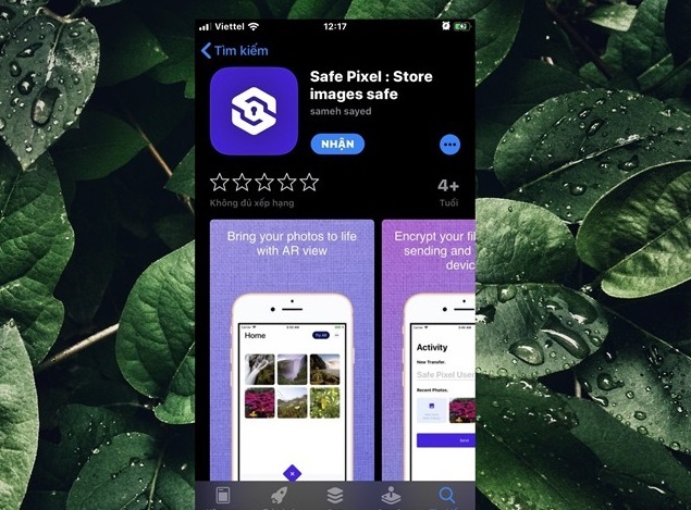 Ứng dụng Safe Pixel miễn phí và hỗ trợ iOS 11 trở lên