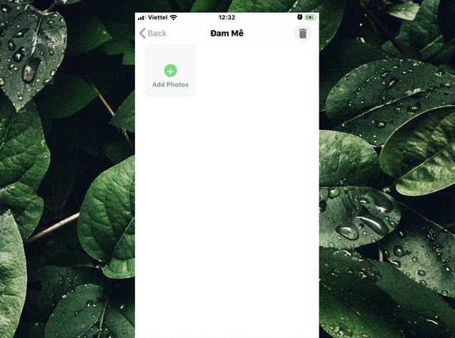 Nếu bạn muốn quản lý các bức hình riêng tư theo từng thư mục hãy chọn “Add Folder” và đặt tên mình muốn. 