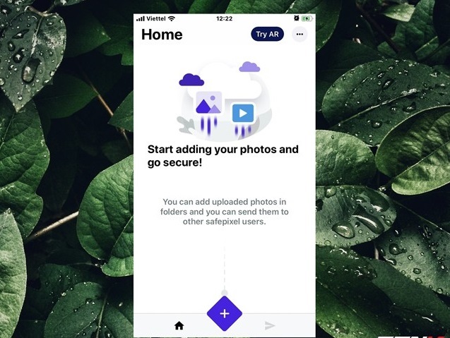 Nhấn vào nút “+” để tiếp tục