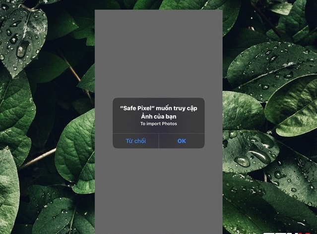 Ứng dụng yêu cầu bạn cấp quyền truy cập dữ liệu để làm việc. Và tất nhiên bạn cần phải nhấn vào OK