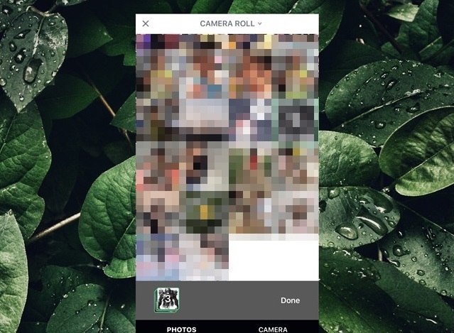 Các bức ảnh muốn giấu kỹ đã được chọn xong bạn chỉ cần vào Safe Pixel và nhấn Done.