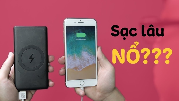 Sạc điện thoại qua đêm có nổ không?