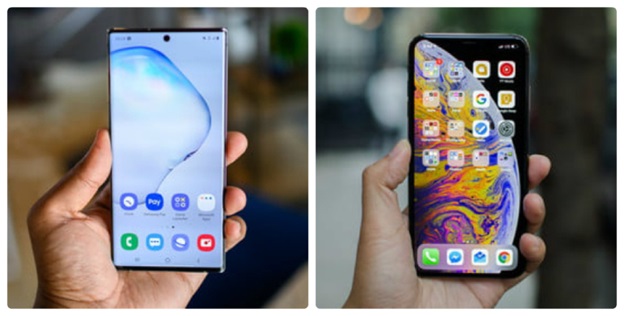 So sánh Galaxy Note 10+ và iPhone XS Max về thiết kế