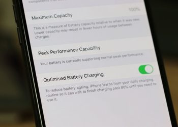 iOS 13 được cập nhật thêm tính năng Optimised Battery Charging