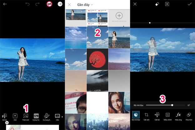 Chọn ảnh muốn chỉnh sửa