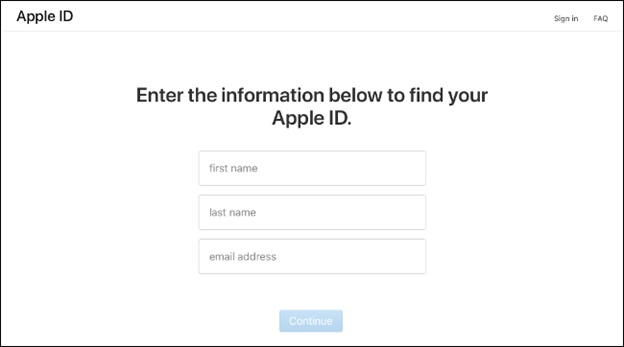 Nhờ Apple hỗ trợ để lấy lại tài khoản Apple ID