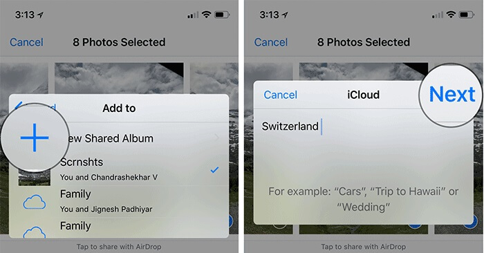 Chia sẻ dữ liệu qua iCloud (3)