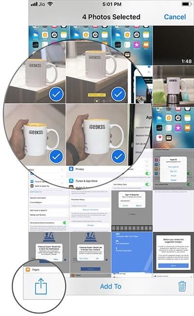 Chia sẻ dư liệu qua iCloud (6)