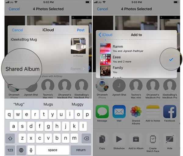 Chia sẻ dư liệu qua iCloud (8)