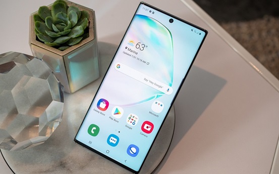 Samsung Galaxy Note 10+ 5G thuộc top smartphone Android mạnh nhất năm 2019 