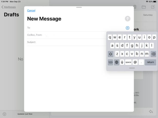 Thu nhỏ bàn phím và đặt nó ở bất cứ vị trí nào trên màn hình