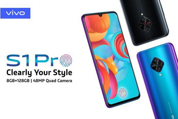 Vivo S1 Pro sở hữu mặt lưng khá giống Vivo S5
