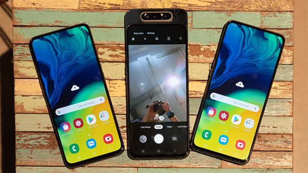 Một trong những chiếc điện thoại màn hình lớn nhất hiện nay đó là Samsung Galaxy A80