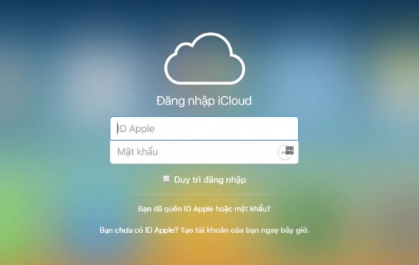 iCloud giúp người dùng quản lý các thông tin cá nhân trên thiết bị iOS