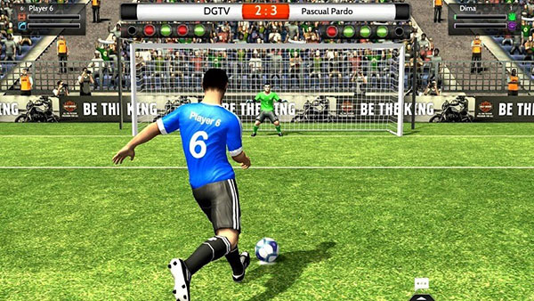 Sút phạt thả ga trong game Final Kick
