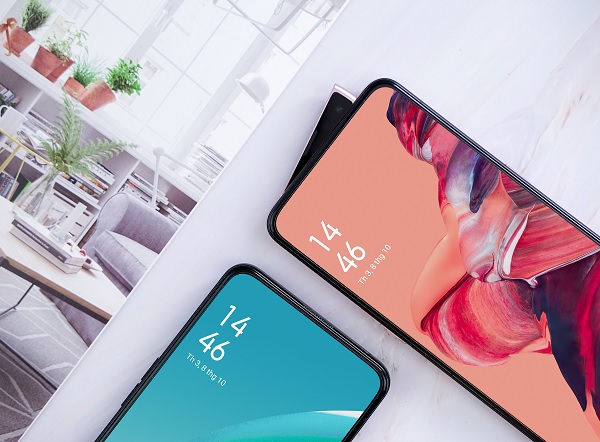 Màn hình OPPO Reno2 tràn viền tuyệt đẹp