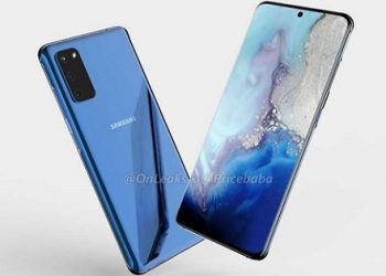 Màn hình Galaxy S11e rất đẹp và sang trọng.