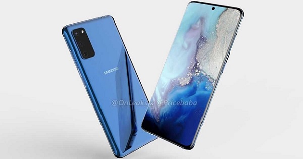 Màn hình Galaxy S11e rất đẹp và sang trọng.