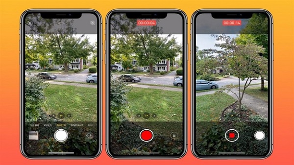 Thao tác QuickTake khá giống với cách quay video trên Sanpchat hay Instagram
