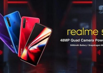 Thời lượng pin Realme 5s tương tự như Realme 5.