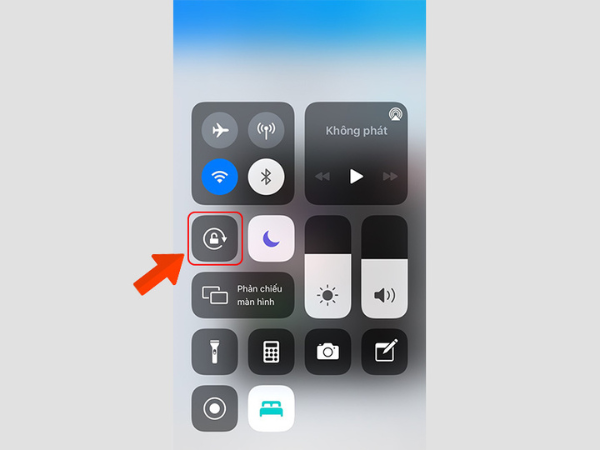 xoay màn hình iphone