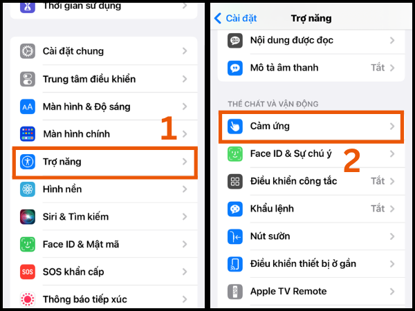 xoay màn hình iphone