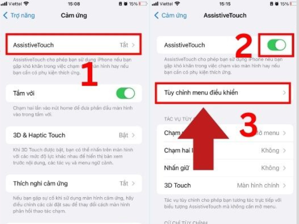 xoay màn hình iphone