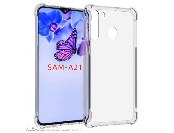 Rò rỉ thiết kế Galaxy A51 và ốp lưng trong suốt