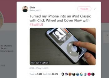 Ứng dụng biến iPhone thành iPod Classic đang được phát triển